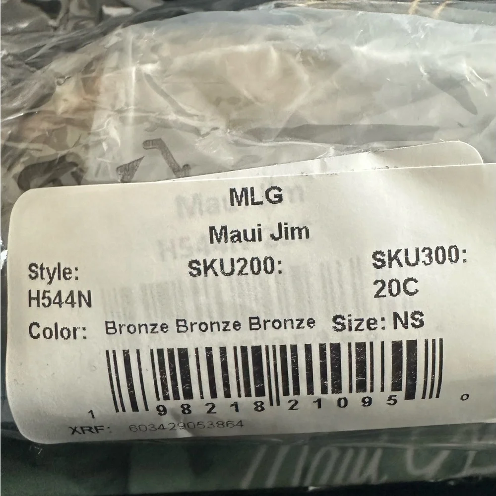 Maui Jim Nautilus Bronze Titanium Unisex Sunglasses (NEW)